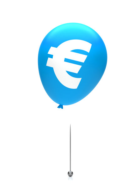 带针的欧洲气球。图片下载