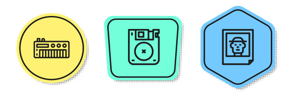 设置线路音乐合成器软盘和照片图片下载