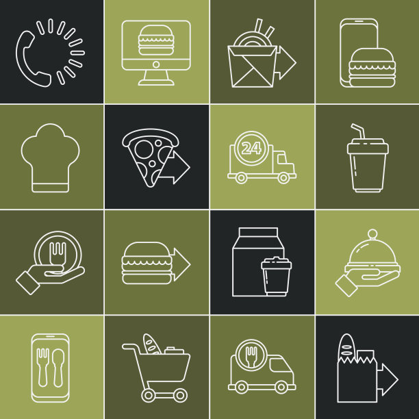 设置线上订购和配送涵盖图片下载