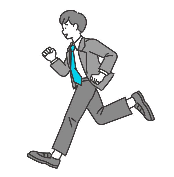 日本学生享受学校生活的矢量插画材料/校服/高中生/初中生/补习班/跑步/精力充沛图片下载