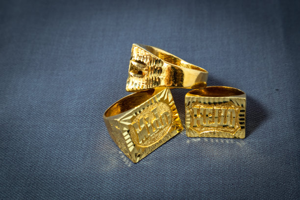 黄金戒指图片下载