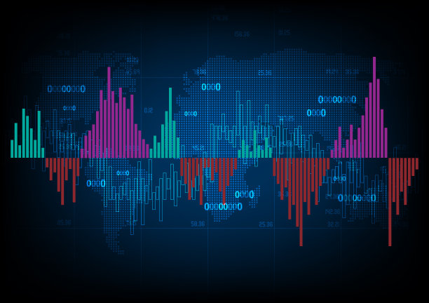 商业图形背景图像和图表界面的商业和商业概念图片下载