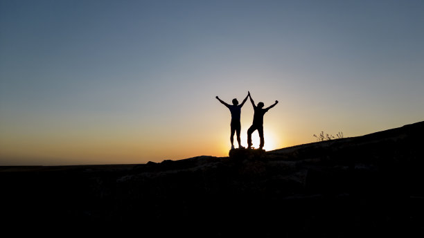 信任、共同奋斗和成功是一个伟大的概念图片下载