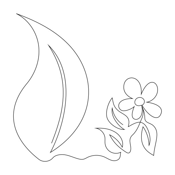 叶和花图片下载