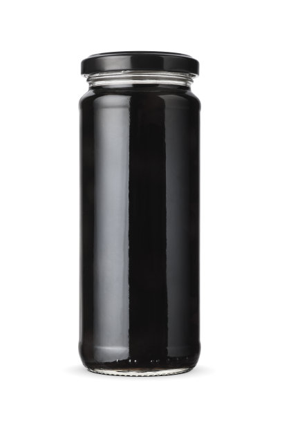 黑腌橄榄罐分离。图片下载