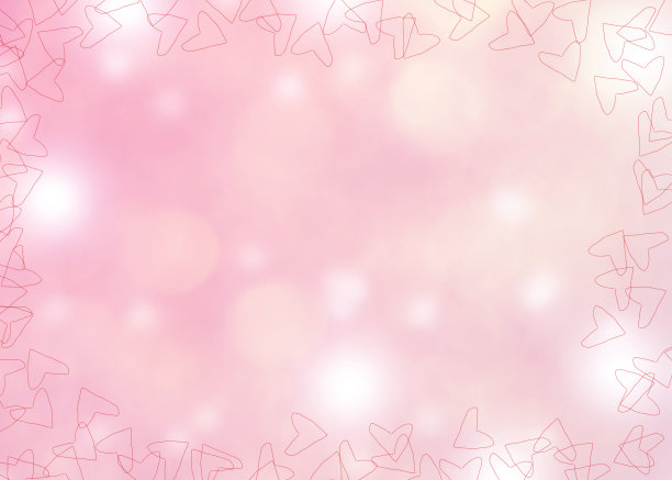 粉色浪漫模板和复制空间的背景图片下载
