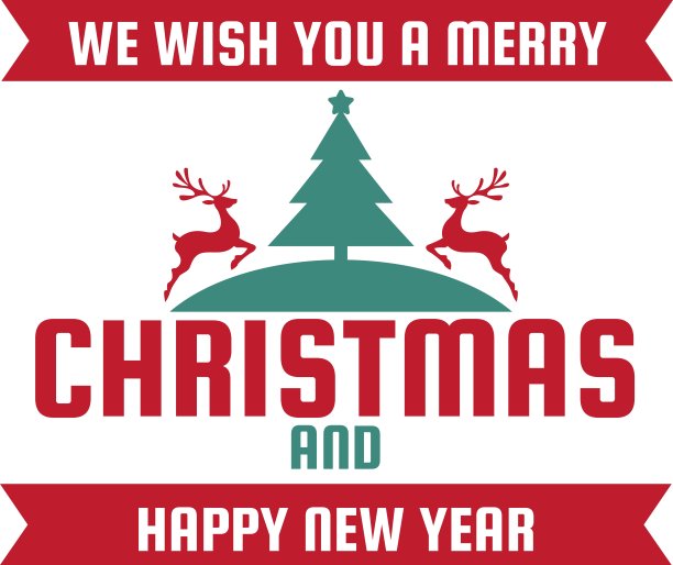 圣诞快乐，新年快乐图片下载
