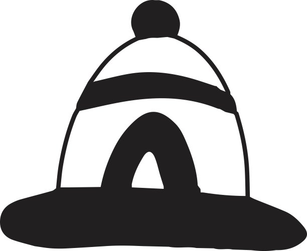 手绘圣诞警卫帽插图图片下载