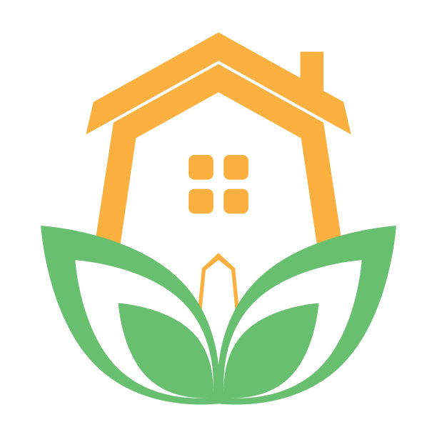 天然地产简单logo。图片下载