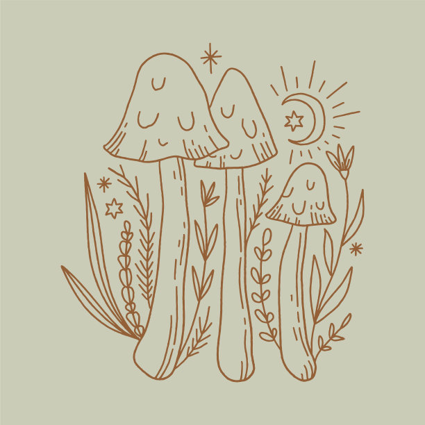 巫术天仙蘑菇套装魔法药水图片下载