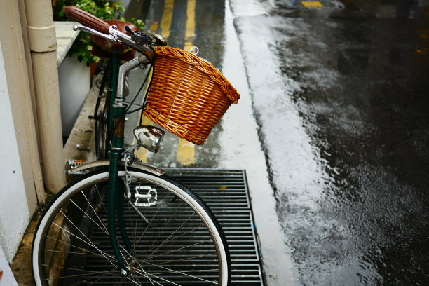 自行车排的特写选择性聚焦，图片下载