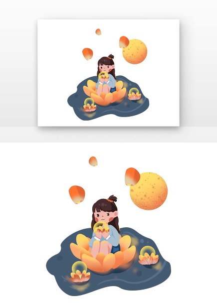 在河灯上放河灯悼念先人图片下载