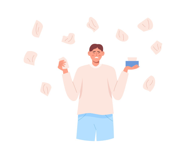 男子过敏图片下载