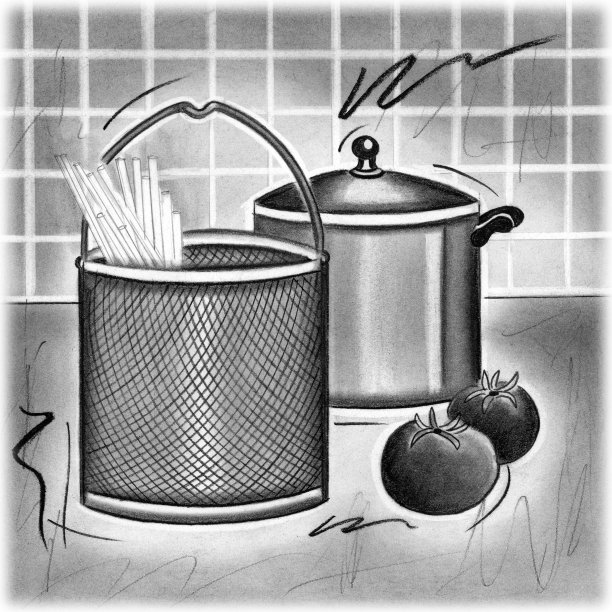 煮意大利面图片下载