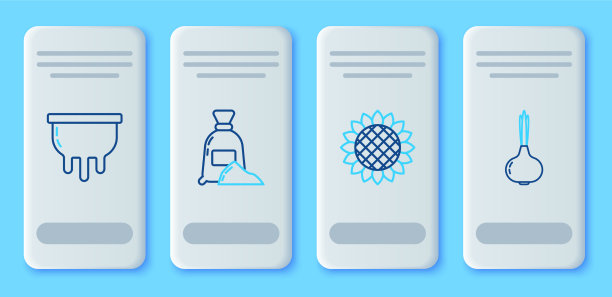 将面粉、葵花乳房和洋葱放入袋中图片下载