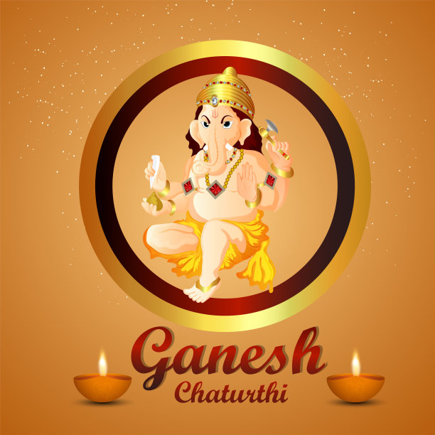 印度节日庆祝贺卡图片下载