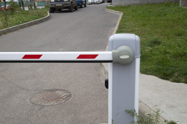 停车场的障碍物。图片下载