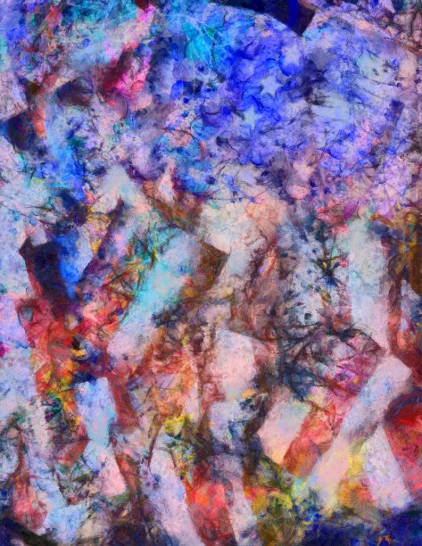 美国色彩的抽象艺术图片下载