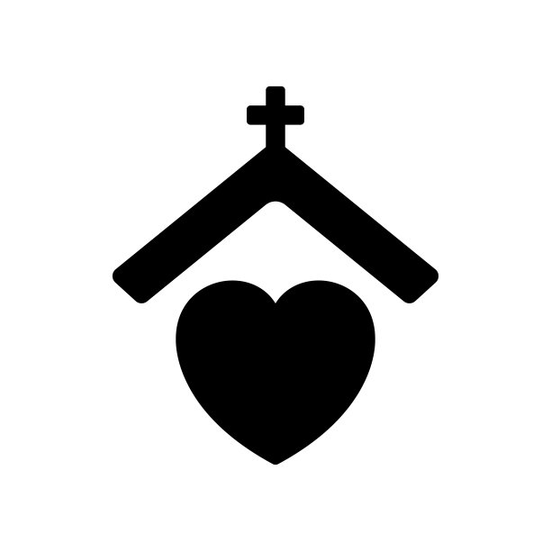 无家可归的庇护所剪影图标。志愿者之家帮助无家可归的人或动物黑色象形文字。无家可归者和穷人之家。慈善组织的概念。孤立的矢量图图片下载