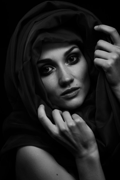 女人的头巾图片下载