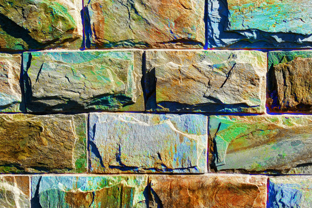 哥特式乡村城堡石头切割岩石墙堡垒风化老化背景古色古香复古复古花园背景立面屏障结构街垒图片下载