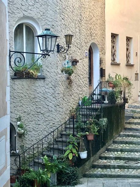 瑞士提契诺州莫科特村图片下载