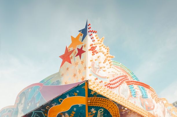 游乐园元素的细节图片下载