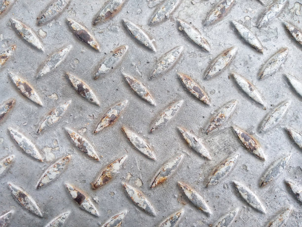 背景用生锈的金属材质纹理配上图案，用过。图片下载