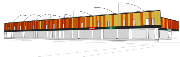 建筑工程三维插图图片下载