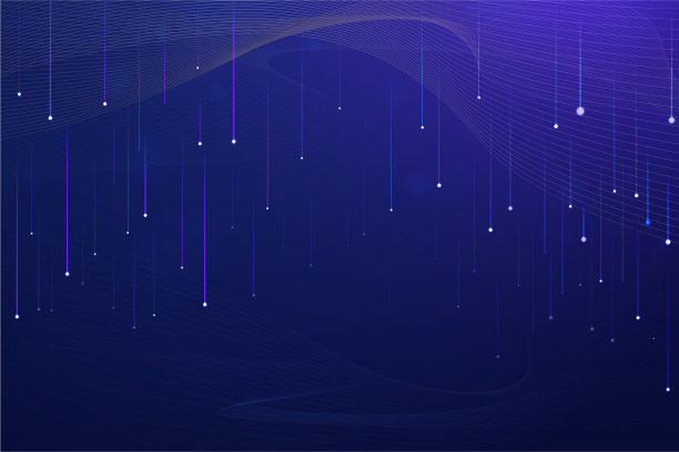 明亮技术抽象背景未来与激光网格景观。3D插图图片下载