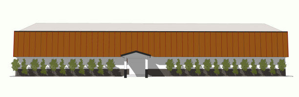 建筑工程三维插图图片下载