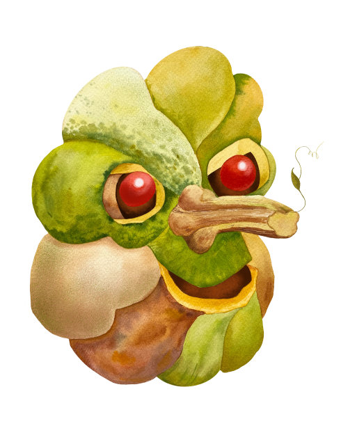 万圣节插图的邪恶南瓜孤立图片下载