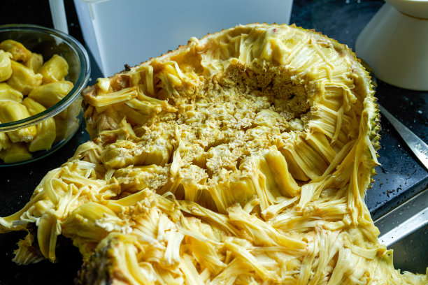 一种新鲜甜美的菠萝蜜，菠萝图片下载