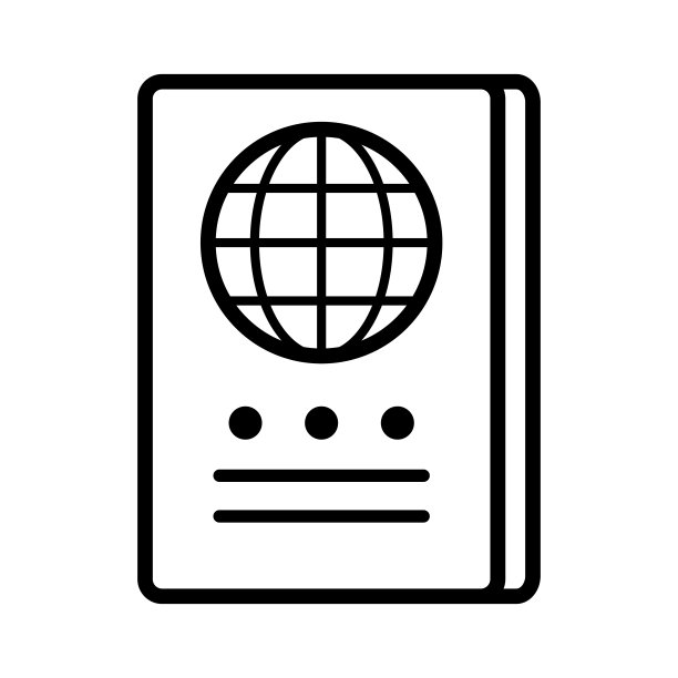 护照。移民的证据。国际旅行ID。向量。图片下载