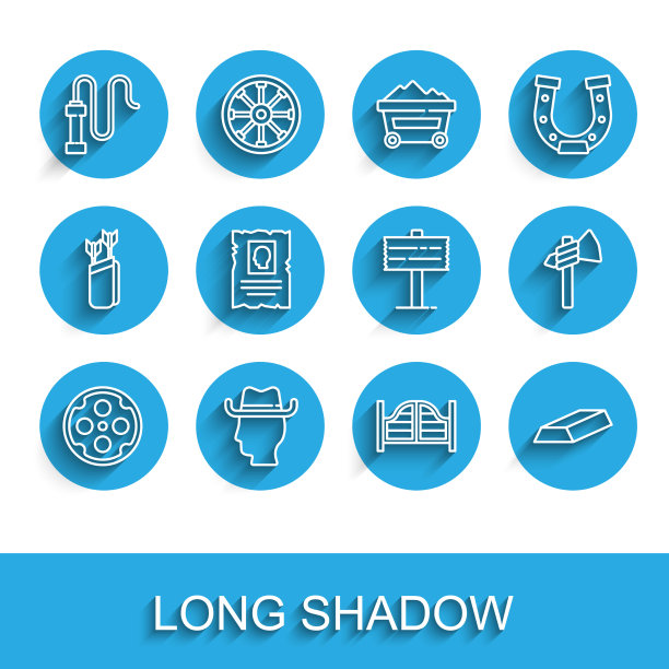 套线左轮手枪筒牛仔皮鞭图片下载