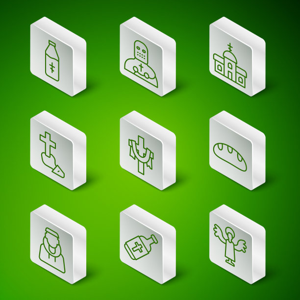 集行天使圣水瓶基督十字架图片下载