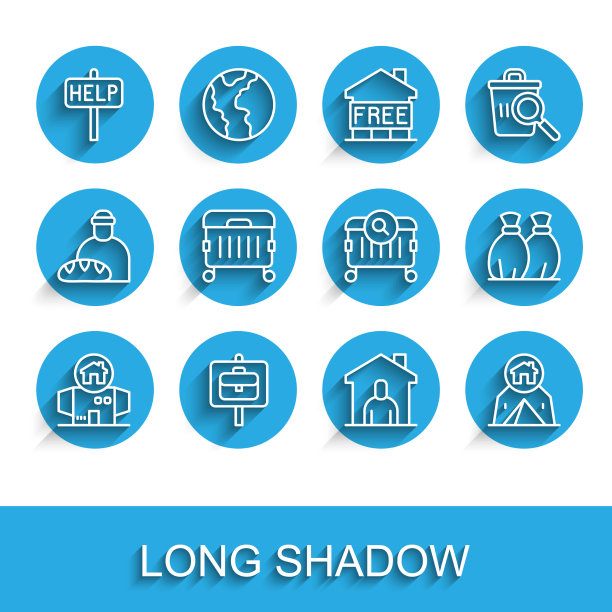 设线流浪汉纸板屋工作搜索图片下载