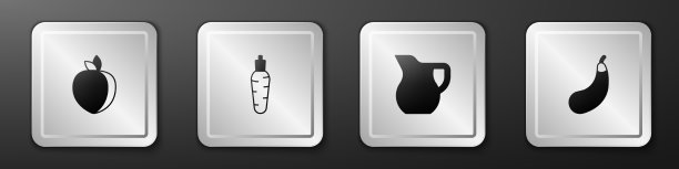 把梅子、胡萝卜和牛奶放在杯子里图片下载