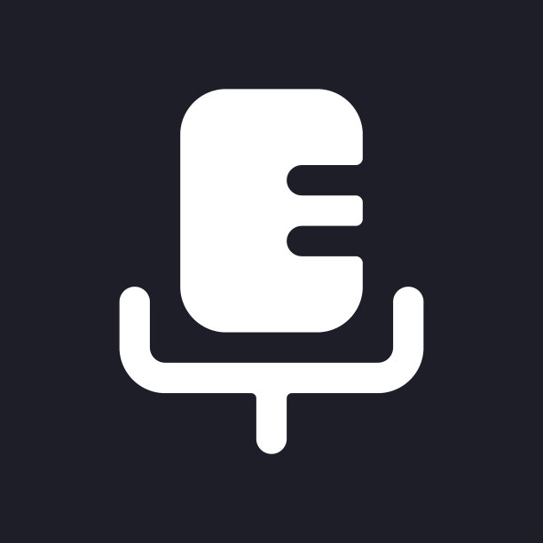 麦克风暗模式字形ui图标图片下载