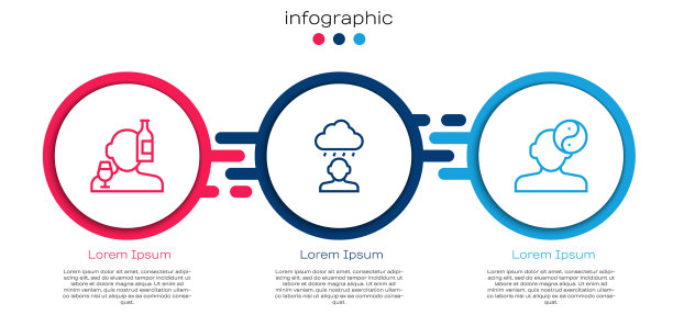 设定酒精中毒抑郁和沮丧图片下载
