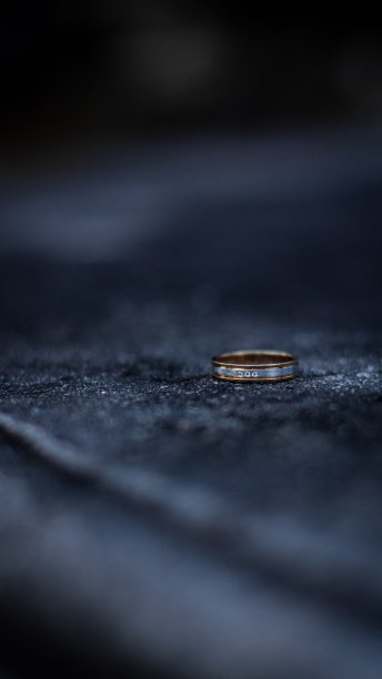 金白金钻戒图片下载