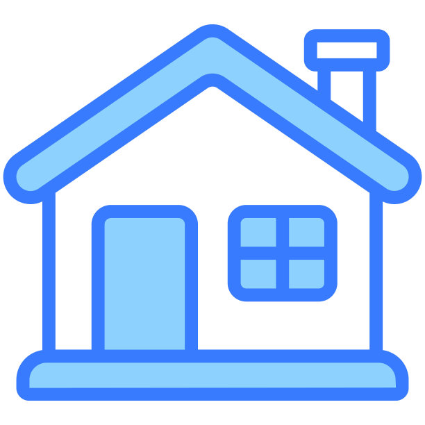 房子的标志，圣诞节和庆祝活动。大纲符号集合。可编辑的矢量设计图片下载