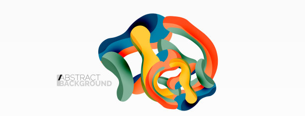 创造性的几何壁纸。飞溅液体波流体形状背景。科技企业模板墙纸，横幅，背景或落地图片下载