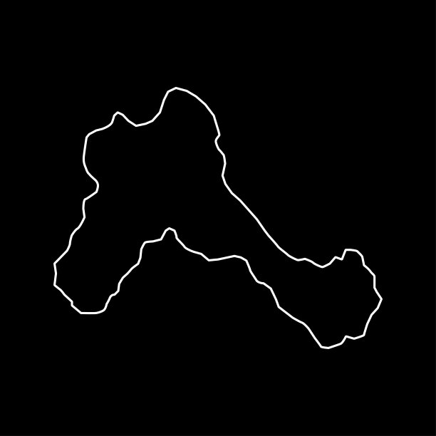 Formentera地图，西班牙地区。矢量插图。图片下载