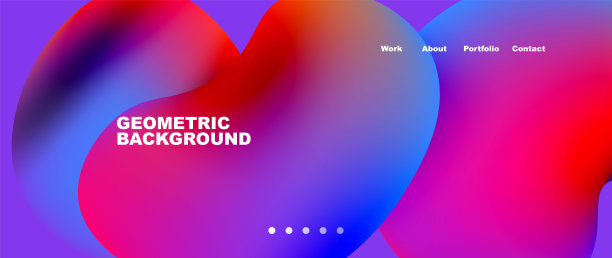 流体形状矢量抽象背景图片下载