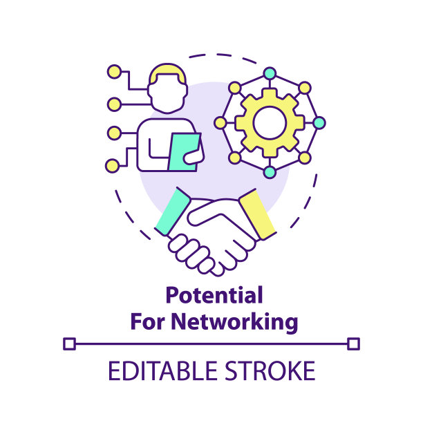 潜在的网络概念图标图片下载