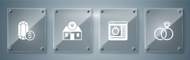 设立结婚戒指珠宝网上购物店图片下载