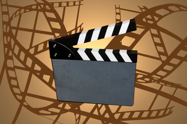 电影隔板复制空间电影卷轴背景图片下载