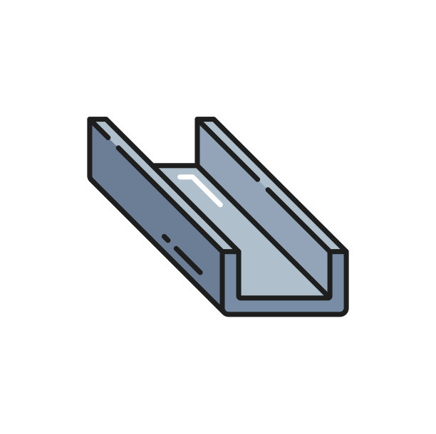 U型等轨型材轧制金属制品图片下载