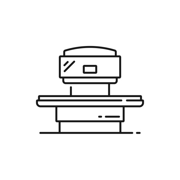 核磁共振扫描或X光设备图标图片下载
